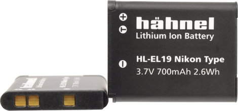 Hähnel Fototechnik HL-EL19 Kamera akku Megfelelő eredeti akku (kamera) EN-EL19 3.7 V 700 mAh