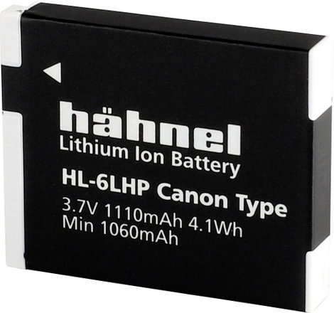 Hähnel Fototechnik HL-6LHP Kamera akku Megfelelő eredeti akku (kamera) NB-6L, NB-6LH 3.7 V 1110 mAh