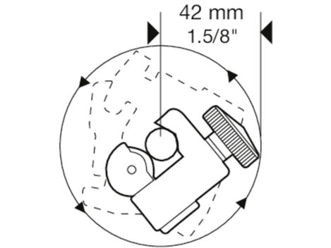 Rothenberger Csővágó MINICUT II PRO 70402 6. kép