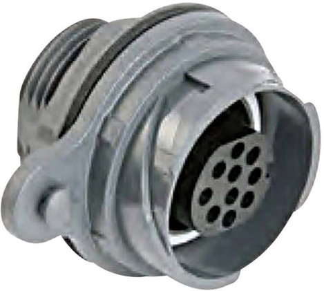 Bulgin PXP7012/10S/CR Kerek összekötő Alj, beépíthető Össz pólusszám: 10 Sorozat (kerek csatlakozók)