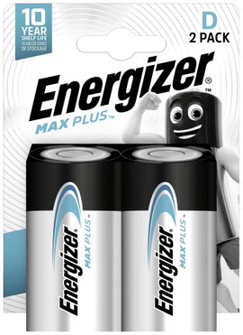 Góliátelem Energizer Max Plus Alkáli mangán 1.5 V 2 db