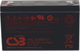 CSB Battery HRL 634W high-rate longlife Ólomakku 6 V 8.4 Ah Ólom-vlies (AGM) (Sz x Ma x Mé) 151 x 99