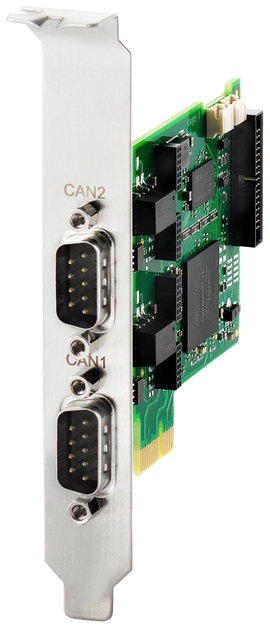 Ixxat 1.01.0233.22010 CAN-IB600/PCIe Csatlakozó kártya CAN, D-SUB9, PCIe 3.3 V 1 db