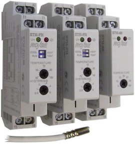 Rose LM Kapcsolószekrény fűtés termosztát STH-FH100 240 V/AC, 240 V/DC 1 záró 1 db