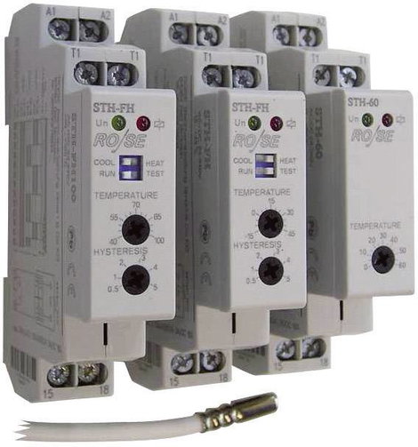 Rose LM Kapcsolószekrény fűtés termosztát STH-FH100 240 V/AC, 240 V/DC 1 záró 1 db
