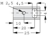 Fischer Elektronik 10019126 SK 12 25 SA-32 Hűtőtest 30 K/W (H x Sz x Ma) 25 x 12 x 15 mm SOT-32 3. kép