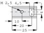 Fischer Elektronik 10019126 SK 12 25 SA-32 Hűtőtest 30 K/W (H x Sz x Ma) 25 x 12 x 15 mm SOT-32 3. bélyegkép