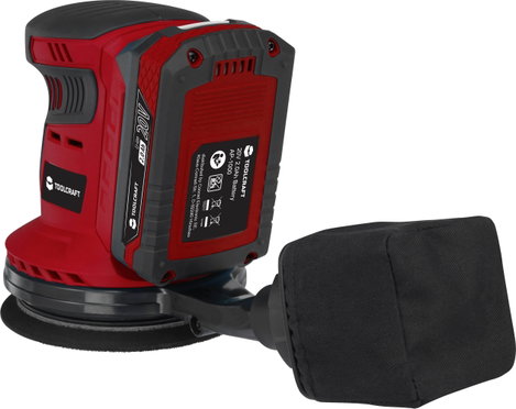 TOOLCRAFT ES-800 / TAWB-200 Akkus csiszoló Lítiumion akku nélkül 4. kép