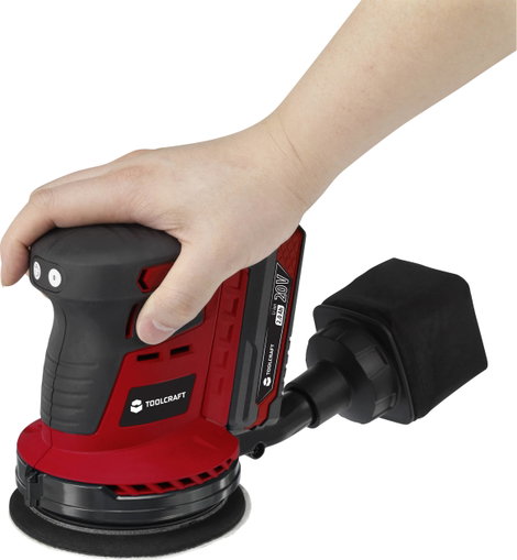 TOOLCRAFT ES-800 / TAWB-200 Akkus csiszoló Lítiumion akku nélkül 6. kép