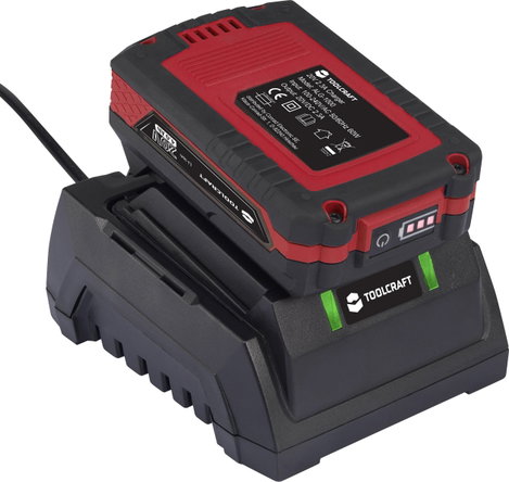 TOOLCRAFT AP-1000 / TAWB-200 1881809 Szerszám akku 20 V 2 Ah Lítiumion 2. kép