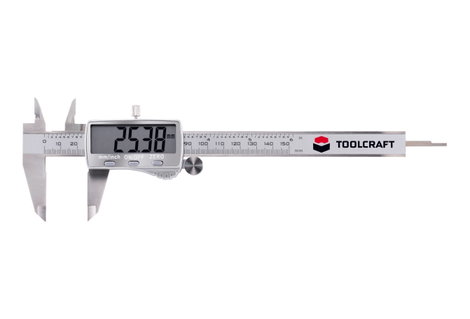 Digitális tolómérő 150 mm, Toolcraft TO-5664642 2. kép