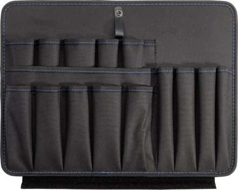 Univerzális szerszámkoffer, pilótatáska, üres, 445 x 515 x 260 mm, Toolcraft Go pockets TO-5702007 9. kép