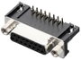 encitech DRB-15F-TBG-110 2103-2100-12 D-SUB hüvelyes kapocsléc 90 ° Pólusszám: 15 Forrcsúcsok 1 db T bélyegkép