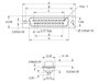 encitech DB09-SS-J 2101-0182-11 D-SUB hüvelyes kapocsléc 180 ° Pólusszám: 9 Forrasztókehely 1 db Tra 2. bélyegkép