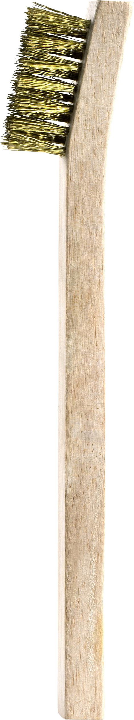 TOOLCRAFT Gyújtógyertya kefe Fa, Sárgaréz 200 mm 1 db 3. kép