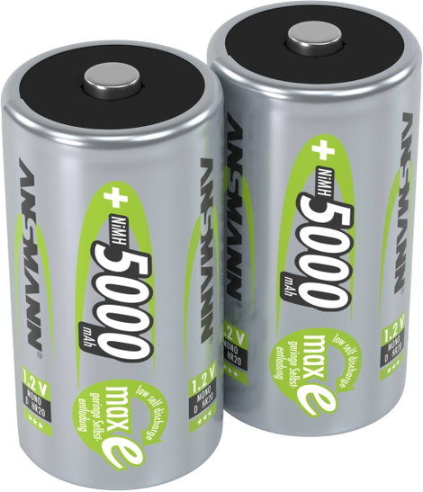 Ansmann maxE HR20 Góliátakku NiMH 5000 mAh 1.2 V 1 db 2. kép