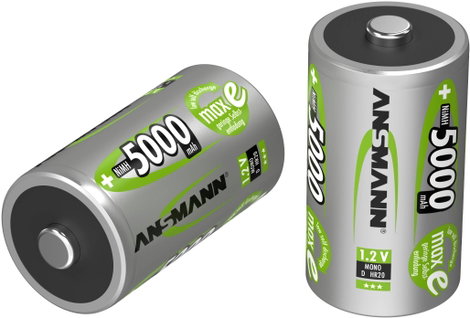 Ansmann maxE HR20 Góliátakku NiMH 5000 mAh 1.2 V 1 db 3. kép