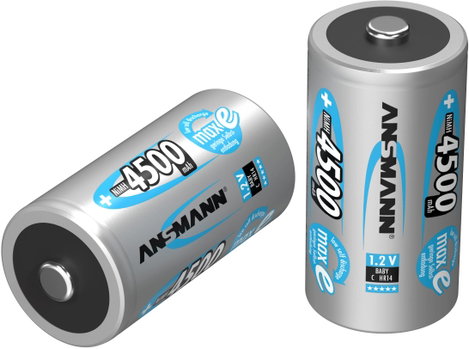 Babyakku Ansmann maxE HR14 NiMH 1.2 V 4500 mAh 1 db 3. kép