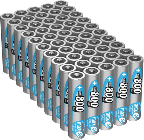 Ansmann maxE HR03 Mikroakku NiMH 800 mAh 1.2 V 1 db 10. kép