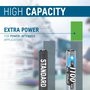Mikroakku készlet NiMH AAA 1050 mAh 1,2 V 4 db, Ansmann HR03 5035232 8. bélyegkép