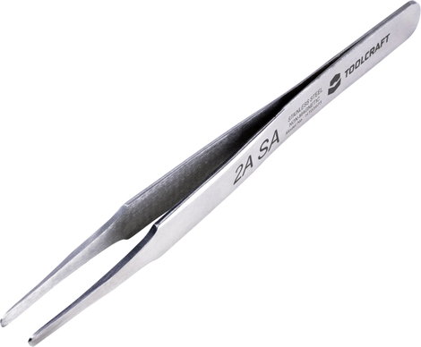 TOOLCRAFT TO-5861040 Precíziós csipesz 1 db 2a SA 120 mm 5. kép