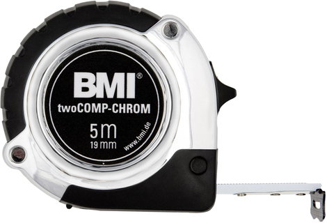 BMI twoCOMP 475541221 Mérőszalag 5 m Acél