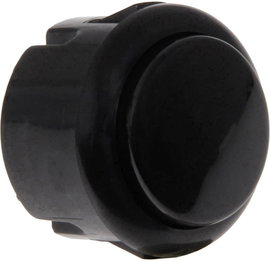 Joy-it BUTTON-BLACK-MICRO Nyomókapcsoló Fekete 1 db