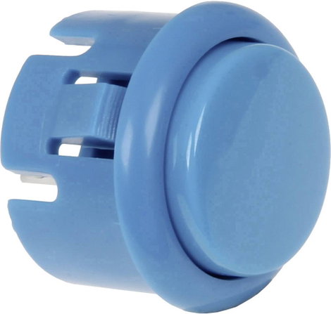 Joy-it BUTTON-BLUE-MICRO Nyomókapcsoló Kék 1 db