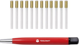 Üvegszálas tisztító stift készlet Ø 11 x 114 mm, 12 db, TOOLCRAFT TO-5864070