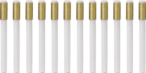 TOOLCRAFT TO-5864073 Tartalék ecset (üvegszál) üvegszálas radírhoz 12 db-os csomag, 4 mm-es átmérő Ø