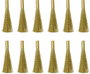 TOOLCRAFT TO-5864076 Tartalék ecset üvegszálas tisztítóecsethez (sárgaréz drót), 4 mm, 12 db Ø 4 mm bélyegkép