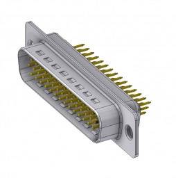 Deltron Connectors Deltron HD-D44 PY/2 D-SUB dugó 180 ° Pólusszám: 44 Forrasztható, Tüskék 1 db