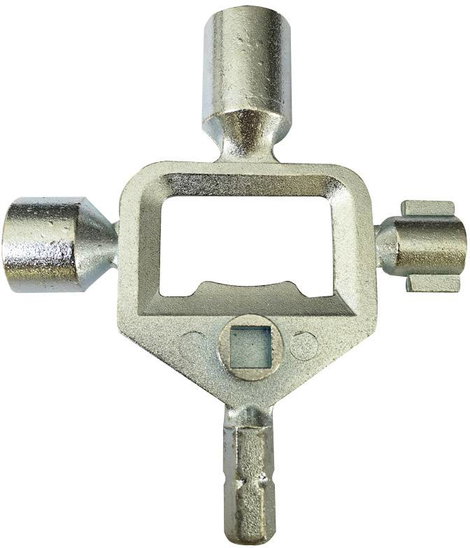 Berger & Schröter 60646 Kapcsolószekrény kulcs 1 db 5. kép