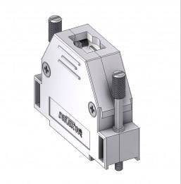 Deltron Connectors Deltron CTLM25UN4 D-SUB ház Pólusszám: 25 Műanyag, fémes 180 ° Fémes 1 db