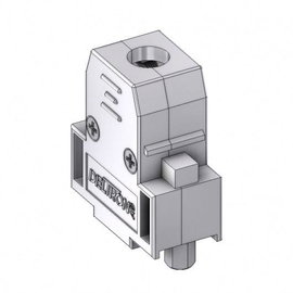 Deltron Connectors Deltron CTLM09RUN4 D-SUB ház Pólusszám: 9 Műanyag, fémes 180 ° Fémes 1 db
