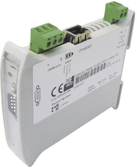 Gateway Modbus, LAN, RS-232, RS-485 24 V/DC, Wachendorff HD67507