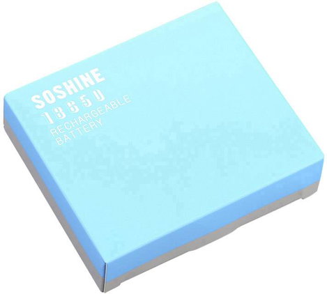 Soshine 18650USB-3.7-3000 Speciális akku 18650 Lítiumion 3.6 V 3000 mAh 5. kép