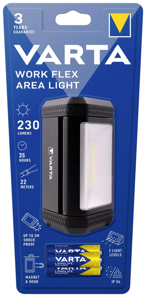 Varta LED Munkalámpa Work Flex Area Light 200 lm 17648101421 3. kép