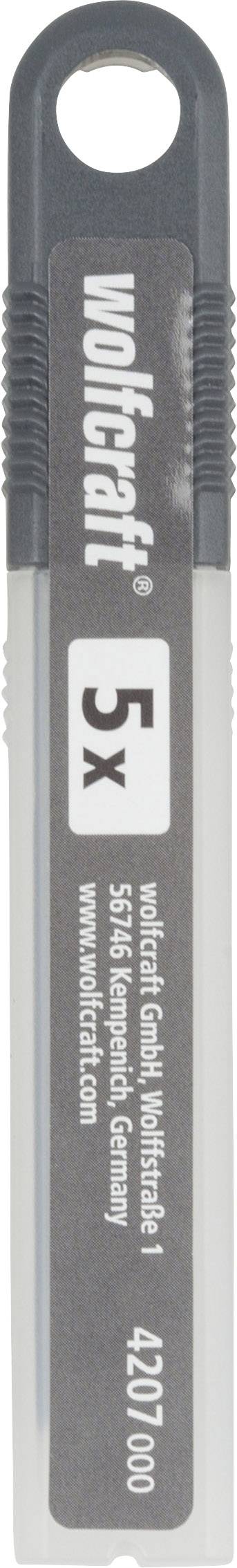 Lepattintható pengék Profi-Sharp 9 mm fekete Wolfcraft 4207000 5 db 3. kép