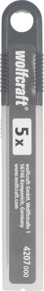 Lepattintható pengék Profi-Sharp 9 mm fekete Wolfcraft 4207000 5 db 3. bélyegkép