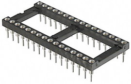 ASSMANN WSW AR 40 HZL-TT AR 40 HZL-TT IC foglalat Raszterméret: 15.24 mm Pólusszám: 40 Precíziós éri