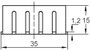 ASSMANN WSW V5630-T Hűtőtest 15 K/W (H x Sz x Ma) 35 x 18.5 x 15 mm TO-220 3. bélyegkép