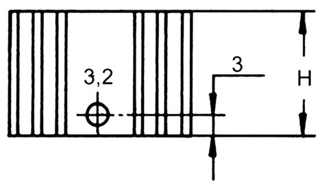ASSMANN WSW V4330N V4330N Strang hűtőtest 12 K/W (H x Sz x Ma) 29 x 11.5 x 20 mm TO-220 3. kép