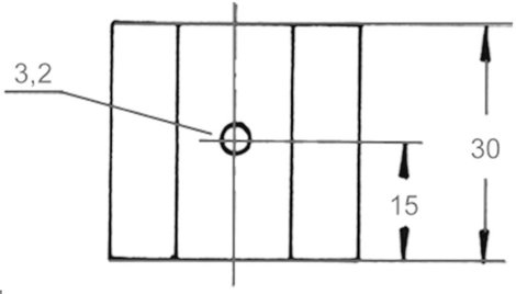 ASSMANN WSW V5220L V5220L Strang hűtőtest 8 K/W (H x Sz x Ma) 30 x 32 x 20 mm TO-220 2. kép