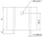ASSMANN WSW V5229W V5229W Strang hűtőtest 12.5 K/W (H x Sz x Ma) 25 x 32 x 20 mm TO-220 2. bélyegkép