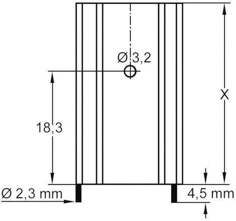 ASSMANN WSW V6560W V6560W Strang hűtőtest 9 K/W (H x Sz x Ma) 25 x 29 x 12 mm TO-220 3. kép
