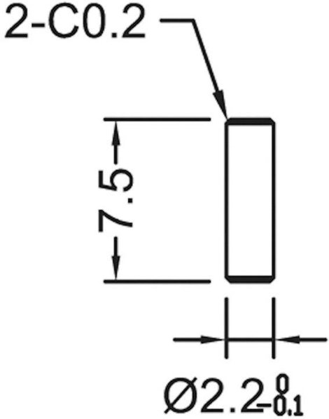 ASSMANN WSW V7466X V7466X Strang hűtőtest 7 K/W (H x Sz x Ma) 38.1 x 45 x 11.94 mm TO-220, TOP-3, SO 4. kép