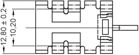 ASSMANN WSW V8508B V8508B Hűtőtest 21 K/W (H x Sz x Ma) 19 x 12.8 x 12.7 mm TO-220 4. kép