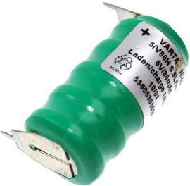 Varta V5/80H-SLF ++/- Gombakku 80H NiMH 80 mAh 6 V 1 db