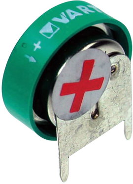 Varta V250H-SLF ++/- Gombakku 250H NiMH 250 mAh 1.2 V 1 db